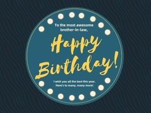 happy, life, dinner, Birthday Wish Card Template