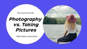 Blue Basic Photography Tips Camera Art Presentation