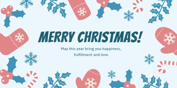 Christmas Card Twitter Post