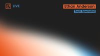 business, social media, technology, Black Tech Specialist Ethan Anderson Live Zoom Background Template