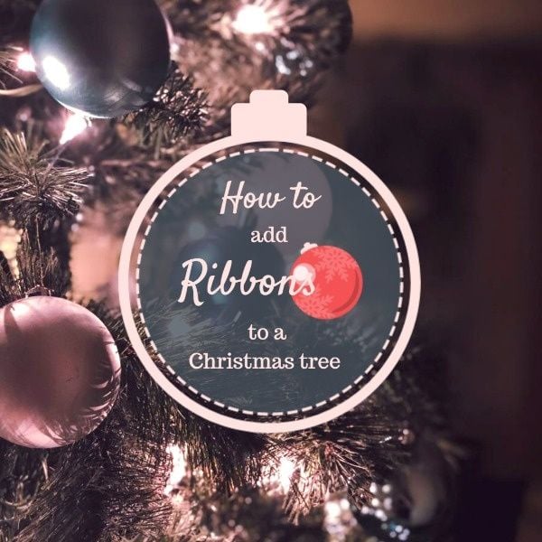 如何装饰你的圣诞树 Instagram帖子