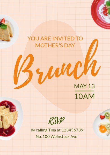 Бранч ко Дню матери