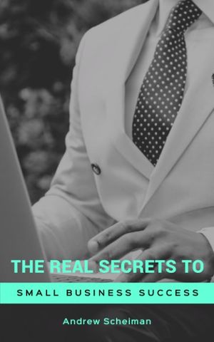 business, small business, fashion, The Real Secrets Book Cover Template
