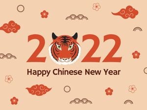 Happy Chinese New Year 2022 Card