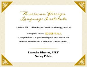 yellow, education, american, Formal Golden School Certificate Template