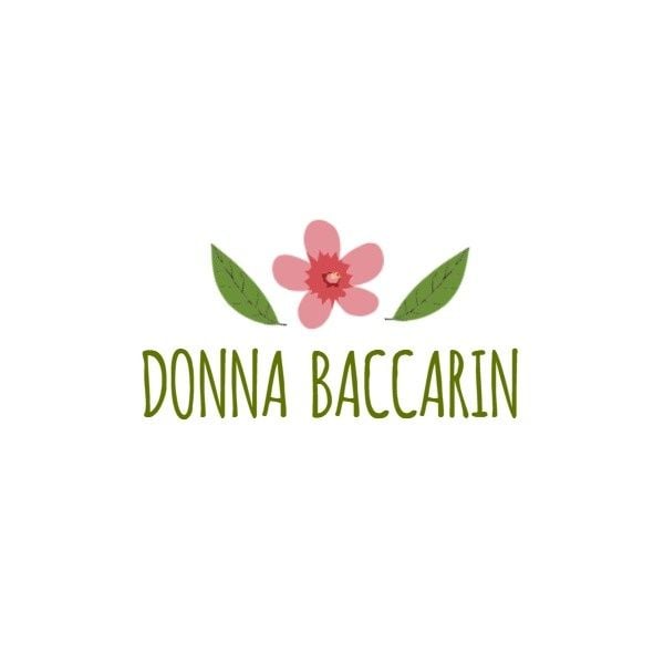 life, lifestyle, commercial, Donna Baccarin Logo Template