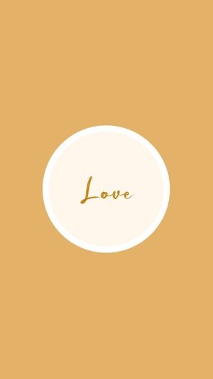 instagram story, social media, daily, Beige And Yellow Minimal Feminine Instagram Highlight Cover Template
