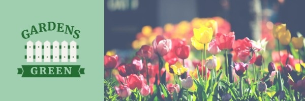 Green Gardening And Planting Sale Twitter Cover