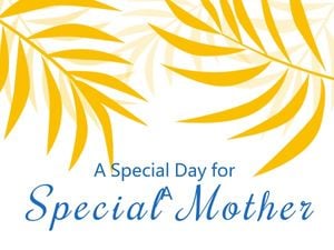 greeting, thx, gratitude, Special mother's day Card Template