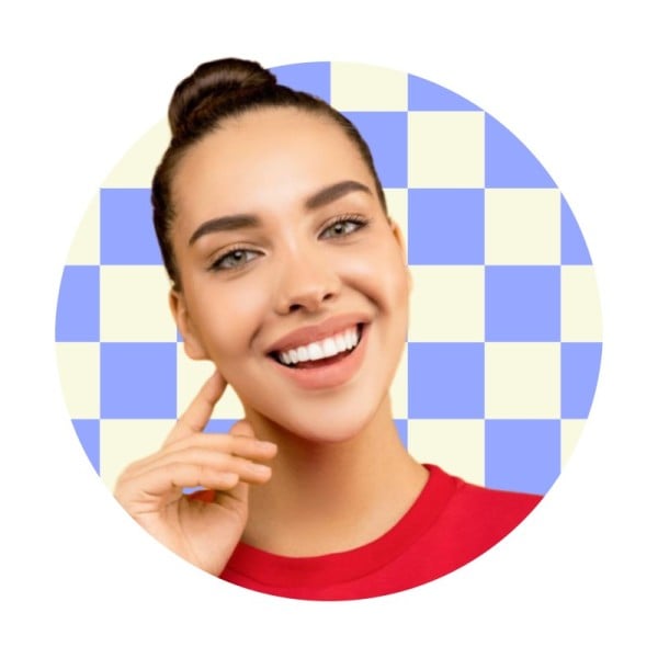 Purple Mosaic Background Profile Picture