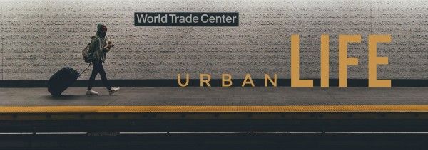 designer,  designers,  graphic design, Turn To Urban Life In World Trade Center Tumblr Banner Template