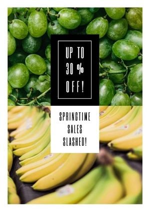 Banana Sale Promotion Flyer