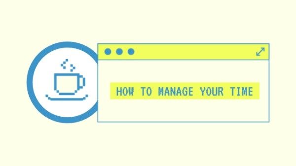 fingers, finger, coffee, Time Management Tips Youtube Thumbnail Template