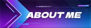 banner, game, streamer, Purple Twitch Panel Template