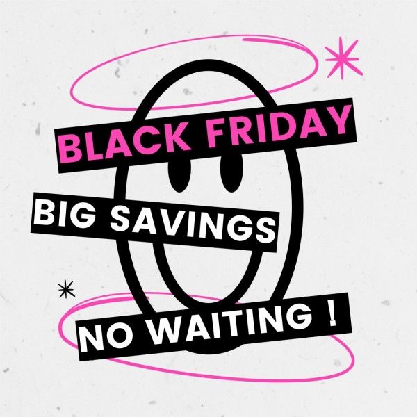 e-commerce, online shopping, promotion, Black Friday Branding Fashion Sale Quote Words Instagram Post Template