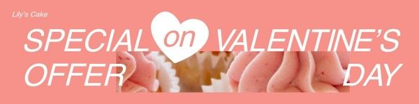 Pink Valentine Cake Sale ETSY Cover Photo ETSY Cover Photo