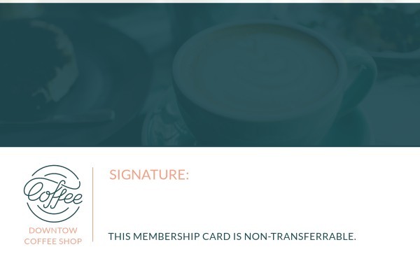 コーヒーIDカード IDカード・会員カード・スタンプカード