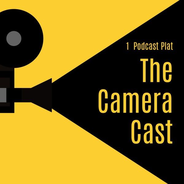 黄色 相机铸造 Podcast封面