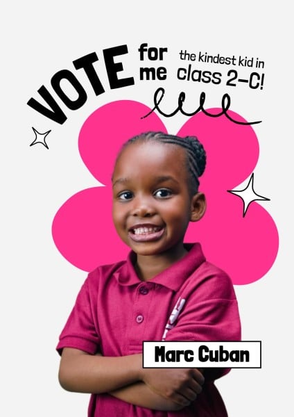 Creative Poster Ideas For School Elections