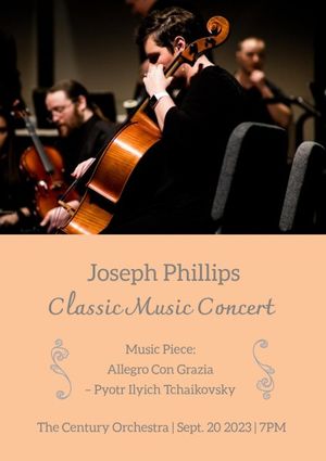 music festival, classic, music instruction, Music Concert Poster Template