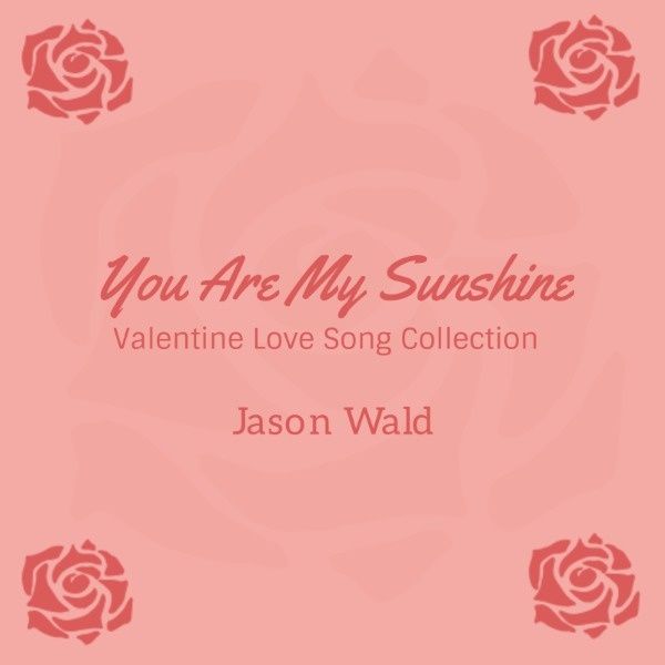 valentine, couple, romantic, Love Song Collection Album Cover Template