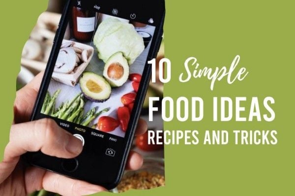 fruit, vegan, cocktail, Orange Food Ideas Blog Title Template