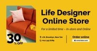 Life Design Online Facebook Event Cover Facebook Event Cover
