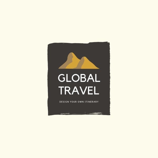 白色全球旅行 Logo