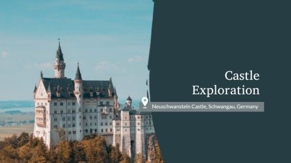 video, exploration, travel, Castle Explore Youtube Channel Art Template