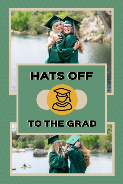 wishing, greeting, party, Graduate Pinterest Post Template