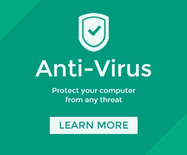Anti-virus Software Banner Ads Large Rectangle