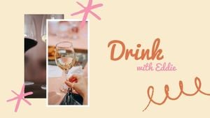 Pink Drink Wine Youtube Channel Art