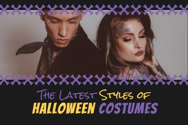 holiday, fashion, gathering, Halloween Costume Styles Blog Title Template