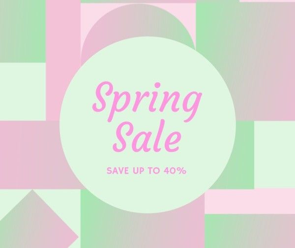 promotion, spring sale, discount, Gradient Black Friday Sale Facebook Post Template