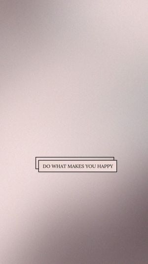 Grey Happy Life Quote Mobile Wallpaper Template and Ideas for Design | Fotor