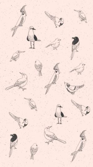 素敵な鳥 スマホ壁紙
