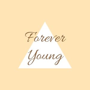 life, lifestyle, trendy, Forever Young ETSY Shop Icon Template