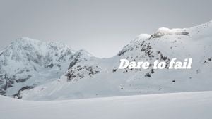 winter, cold, ice, Snowy Mountain Desktop Wallpaper Template
