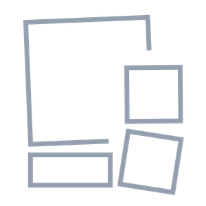 4, four, rectangle, Squares Collage Blank Classic Collage Template