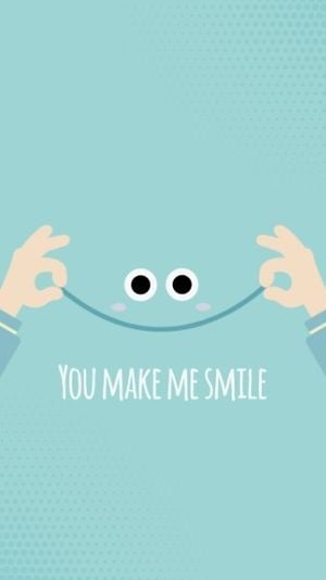 Smiling Cartoon Face Mobile Wallpaper Template and Ideas for Design | Fotor