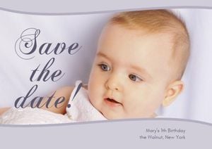 baptism, religion, event, Newborn Baby Invitation Postcard Template