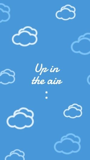 lifestyle, slogan, motto, Cloud Mobile Wallpaper Template