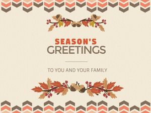 festival, holiday, reunion, Season's greetings Card Template
