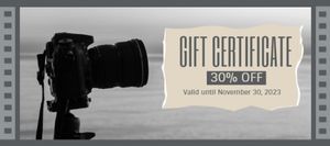 sale, store, shop, Photography Coupon Gift Certificate Template
