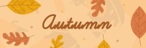 fall, season, leaf, Autumn Leaves Twitter Cover Template