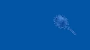 sports, simple, minimal, Tennis racket Desktop Wallpaper Template