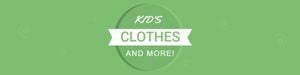 fashion, retail, sale, Kid's Clothes And More ETSY Cover Photo Template