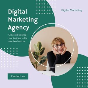 measure, tip, small business, Digital Marketing Agency Business Development Instagram Post Template