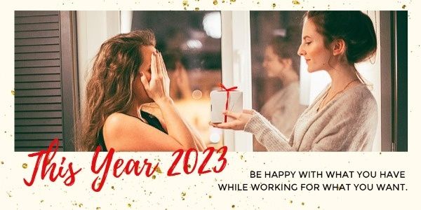 New Year Wishes Twitter Post