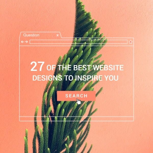 tutorial, tips, designs, Colorful Gradient Website Design Inspiration Instagram Post Template